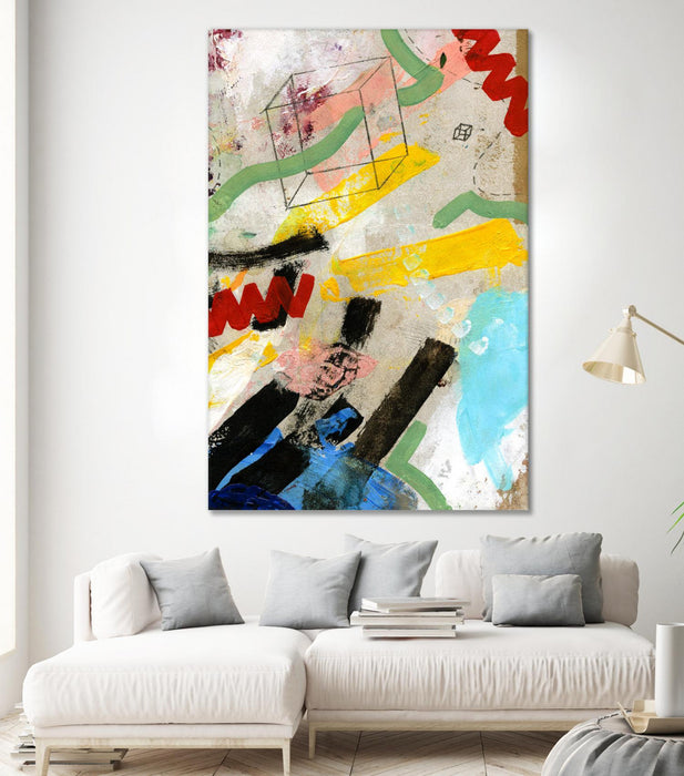 \"Palette 2\" Giant Art 84x54 Wall Art