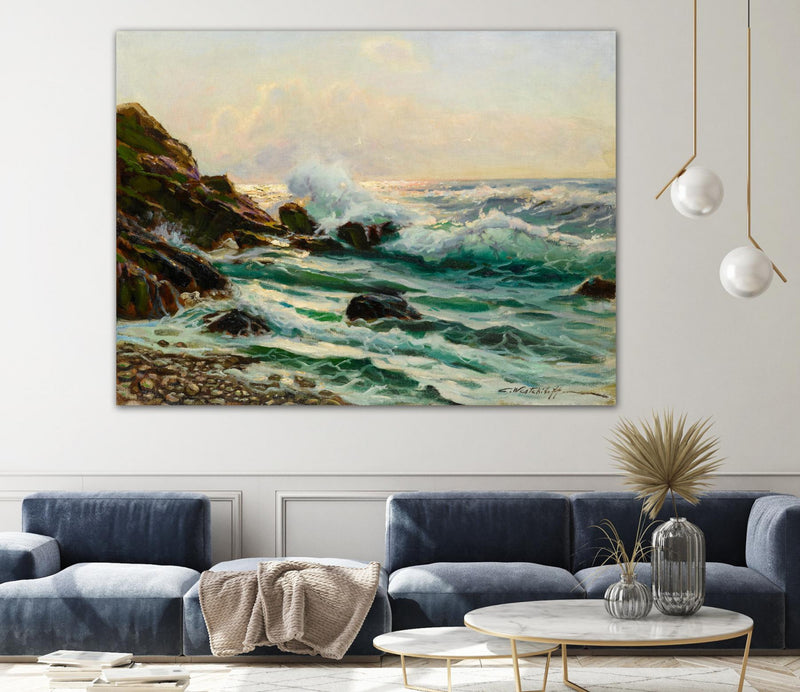 \"Main Seascape I\" Giant Art 72x54 Wall Art