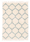 Helma Trellis Cream Shag 3'11