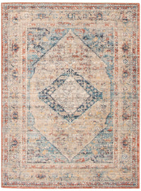 Bolivar Bijar Multi Colour Area Rug - 5'3