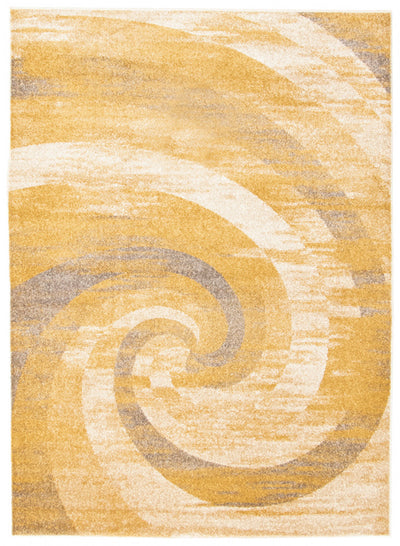 Korra Ivory / Gold 6'7" x 9'6" Area Rug