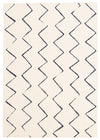 Kimi Blue-Ivory 6'7\" x 9'6\" Area Rug