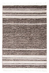 Vera Earth Taupe/Black Area Rug - 5'2