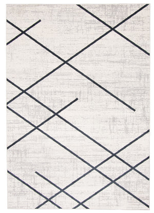 Damali Ivory/Blue Machine Washable Area Rug - 6'0