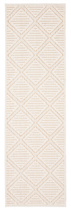 Xantha Taupe Area Rug - 2'6\" x 12'0\"