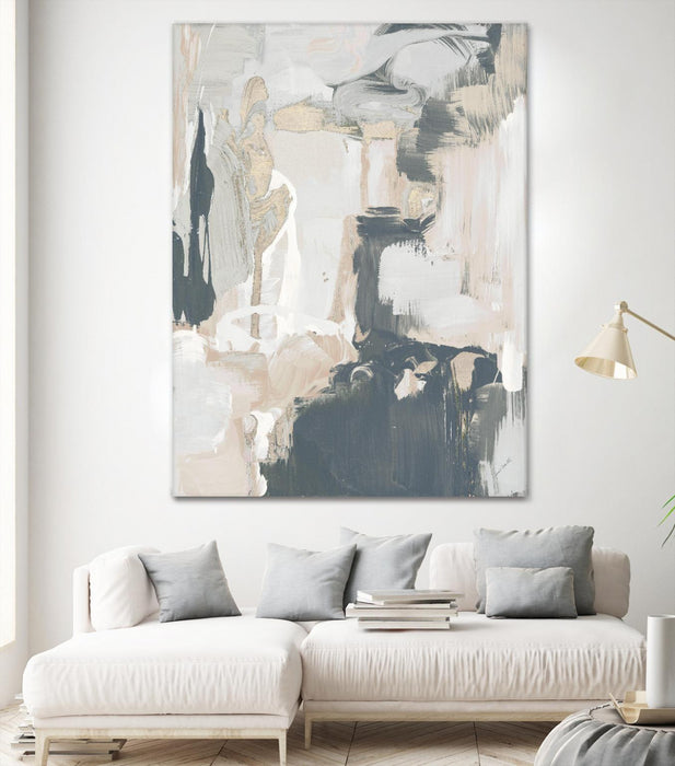 \"Muted Longing I\" Giant Art 72x54 Wall Art