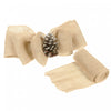 Burlap Ribbon Natural 6