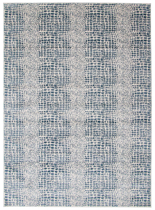 Kecia Navy/cream Rug 8'0\" X 10'0\" Area Rug