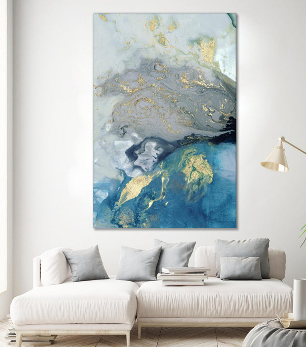 \"Ocean Splash I\" Giant Art 72x48 Wall Art