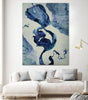 "Inky Waters Iii" Giant Art 72x54 Wall Art