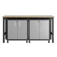 Fortress 1.0 Mobile Garage Cabinet and Worktable 