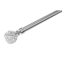 25/28mm Drape Pole Set Sigma - Nickel 66-120 Drape Accessories
