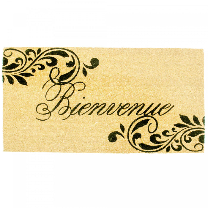 Bienvenue Coir Door Mat Floormat
