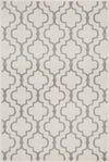 Lav Lat White 4x6 Area Rug