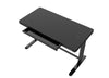 Koble Juno Height-Adjustable Smart Desk with Qi Wireless Charging - Black