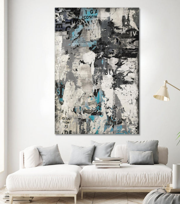 \"Wall Street Transactions.tif\" Giant Art 72x48 Wall Art