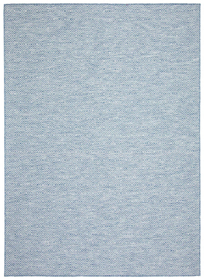 Neisha Diamond Blue Rug 6'7" X 9'6" Area Rug
