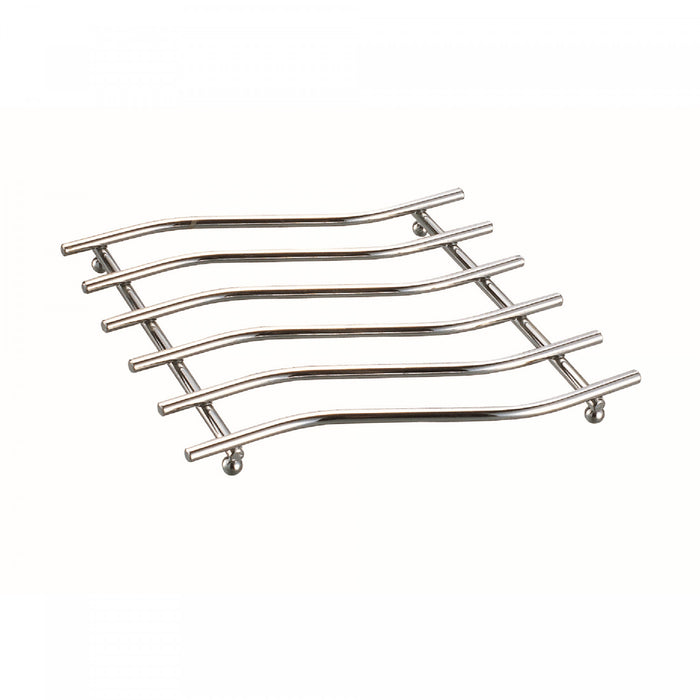 Trivet Flat Metal Square Wavey Coaster