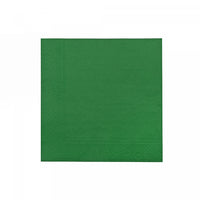20 Pack Luncheon 3 Ply Napkin Green - Set of 6