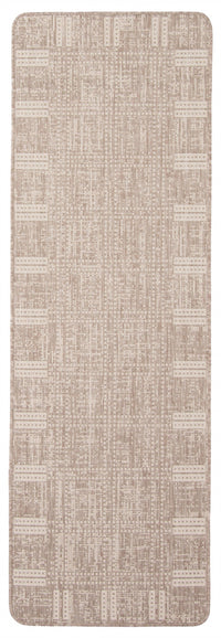 Joni Taupe Area Rug - 2'2