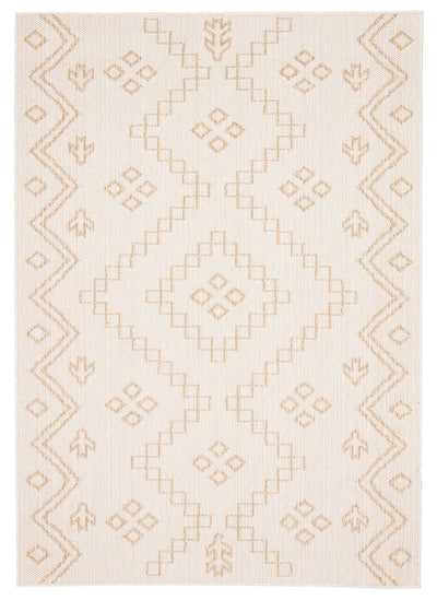 Panacea Taupe Area Rug - 6'3" x 9'3"