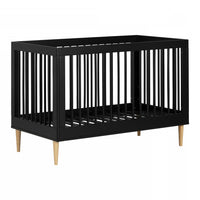 Balka Adjustable Baby Crib - Black