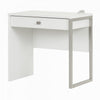 Interface Desk With 1 Drawer - Pure White