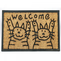 Cats - Rubber Moulded Mat Floormat