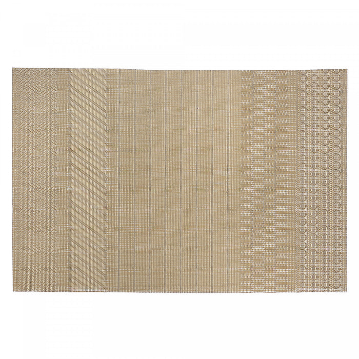 Vinyl Placemat Regalia Gold - Set of 12