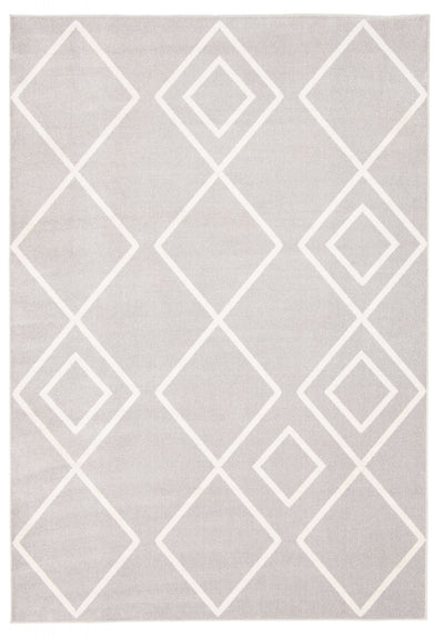 Kenza Grey Machine Washable Area Rug - 8'0" x 10'0"