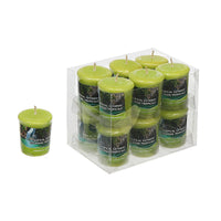 Mushroom Votive Tropical Getaway Candle - Set of 12