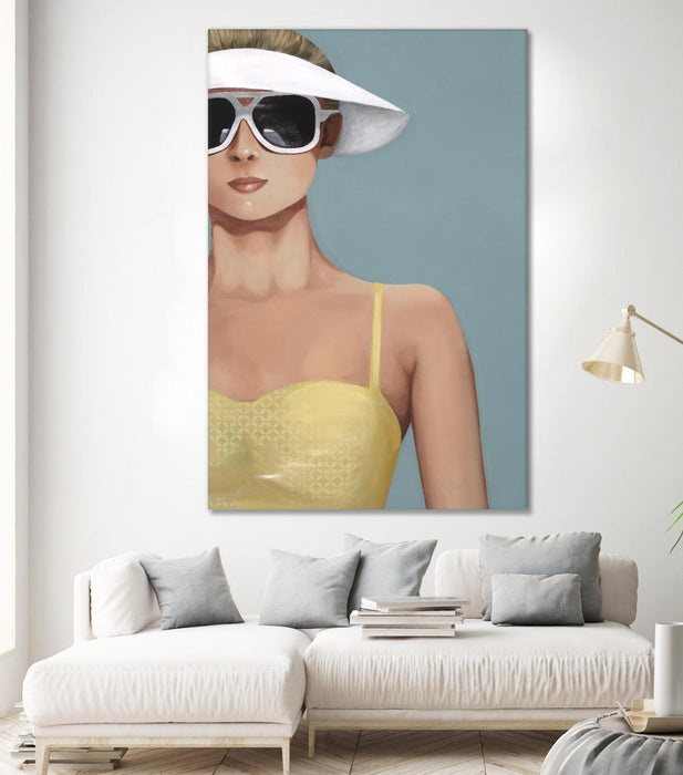 \"Glamour Rays\" Giant Art 84x54 Wall Art