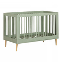 Balka Adjustable Baby Crib - Sage Green