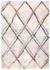 Makondo Abstract Ivory Area Rug - 3'11\" x 5'11\"