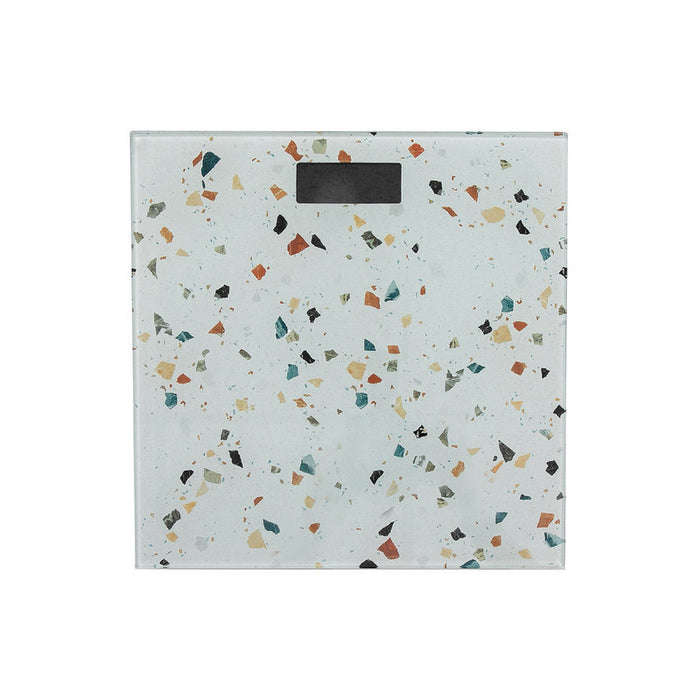 Digital Glass Body Scale Square - Terrazzo Bath Accessories