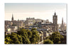 Edinburgh Castle From Calton Hill 28x42 Wall Art Fabric Panel Without Frame