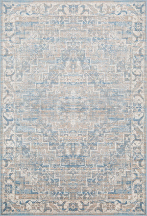 Shi Vin Diamond Blue 4x6 Area Rug