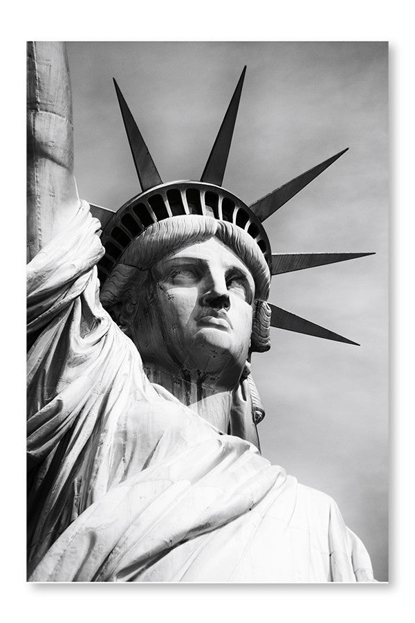 America Statue of Liberty 16x24 Wall Art Fabric Panel Without Frame