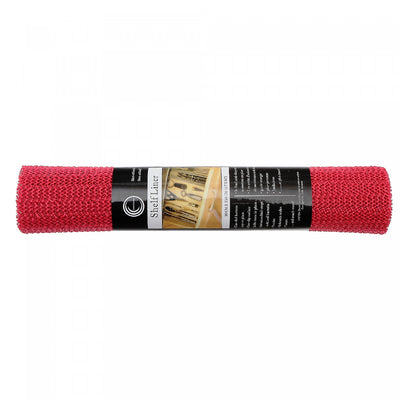 Anti Slip Pvc Mat Red 12" x 60" - Set of 6 Kitchen Storage|Tapis antidérapant rouge de 12 po x 60 po en PVC - ensemble de 6 articles de rangement pour la cuisine