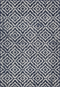 Lav Mosaic Navy 7x10 Area Rug
