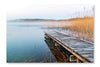 Irish Lake Before Sunrise 28x42 Wall Art Frame And Fabric Panel
