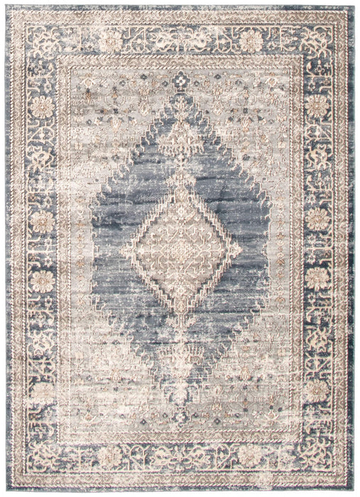 Octavian Bijar Blue Area Rug - 5'3\" x 7'3\"