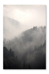 Foggy Forest 28x42 Wall Art Fabric Panel Without Frame