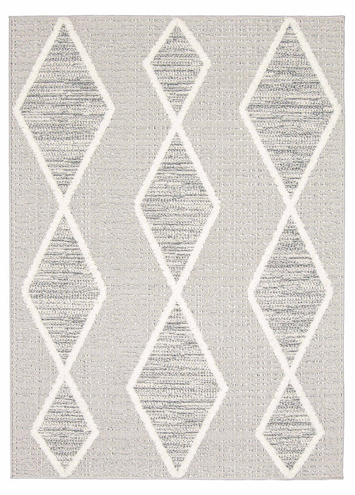 Ebba Grey Area Rug - 5'0\" x 7'0\"