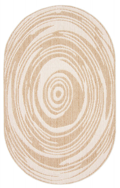 Ping Taupe Area Rug - 5'0" x 8'0"