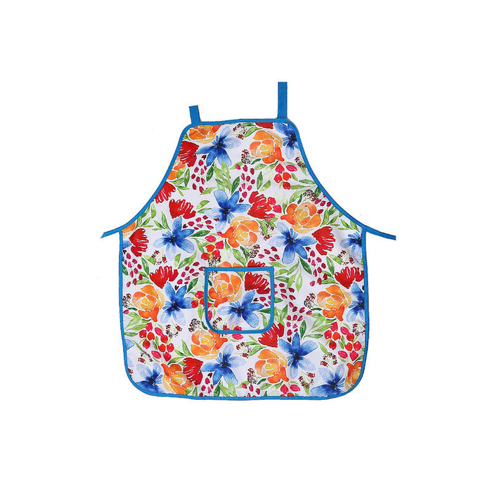 Apron With Pocket Floral Delight - Set of 2 Kitchen Linen
