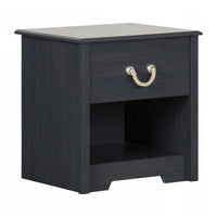 Aviron 1-Drawer Nightstand - Blueberry 