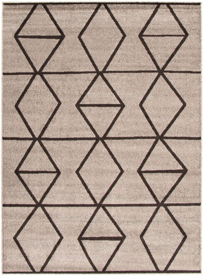 Anandi Grey-Brown Area Rug - 7'10" x 10'2"