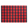 Plastic Placemat Buffalo Plaid - Set of 12