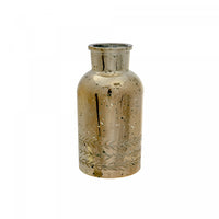 Speckled Gold Triple Vine Wreath Bottle Vase - Set of 3